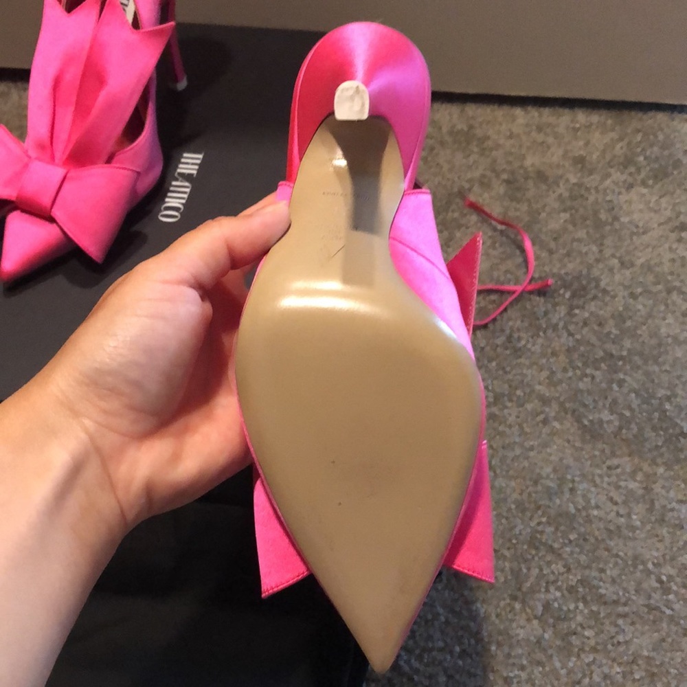 Attico pink wrap sling back heels size 36 - Picture 6 of 9